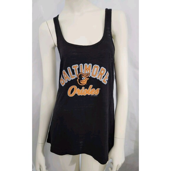 NEW Baltimore Orioles Base Soft As A Grape Womens Tank Top MLB Baseball Large XL - Picture 10 of 14